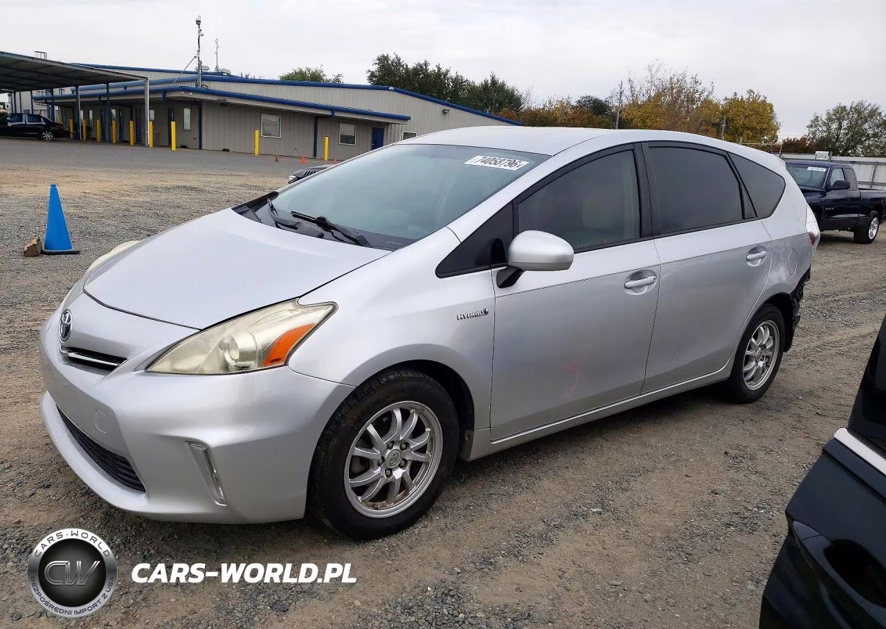 2013 TOYOTA PRIUS V VIN:JTDZN3EU0D3284028 - 1