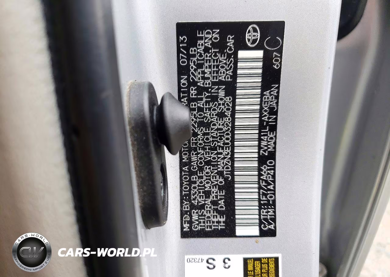 2013 TOYOTA PRIUS V VIN:JTDZN3EU0D3284028 - 13