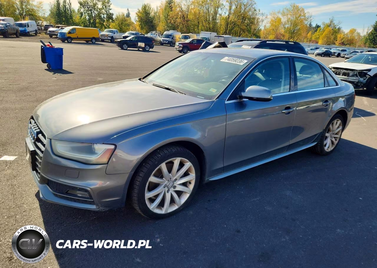 2014 Audi A4 Premium VIN:WAUBFAFL2EN009529 - 1
