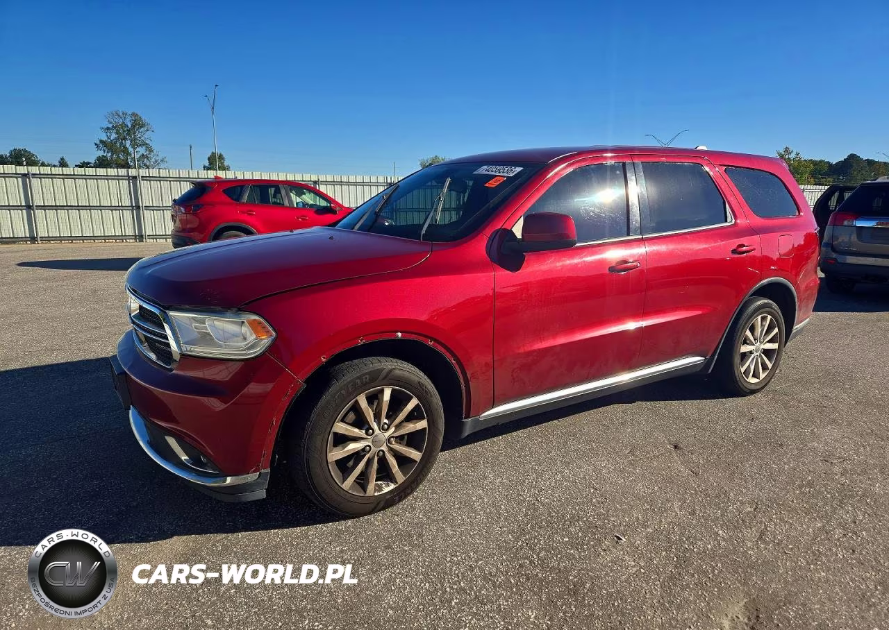 2015 Dodge Durango Sxt VIN:1C4RDHAG7FC201634 - 1