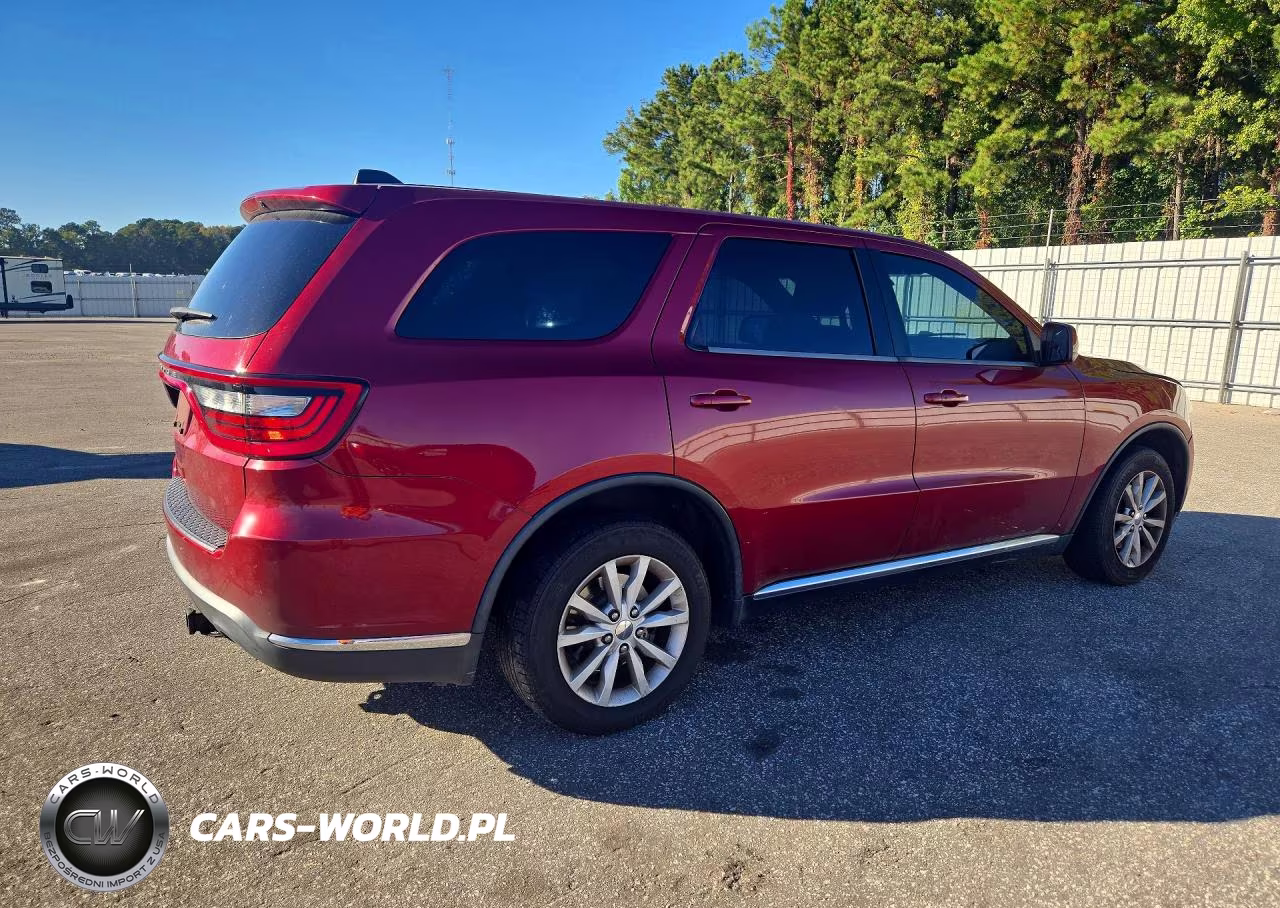 2015 Dodge Durango Sxt VIN:1C4RDHAG7FC201634 - 3