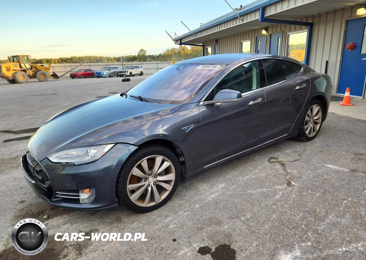 2014 Tesla Model S VIN:5YJSA1H18EFP62235 - 1