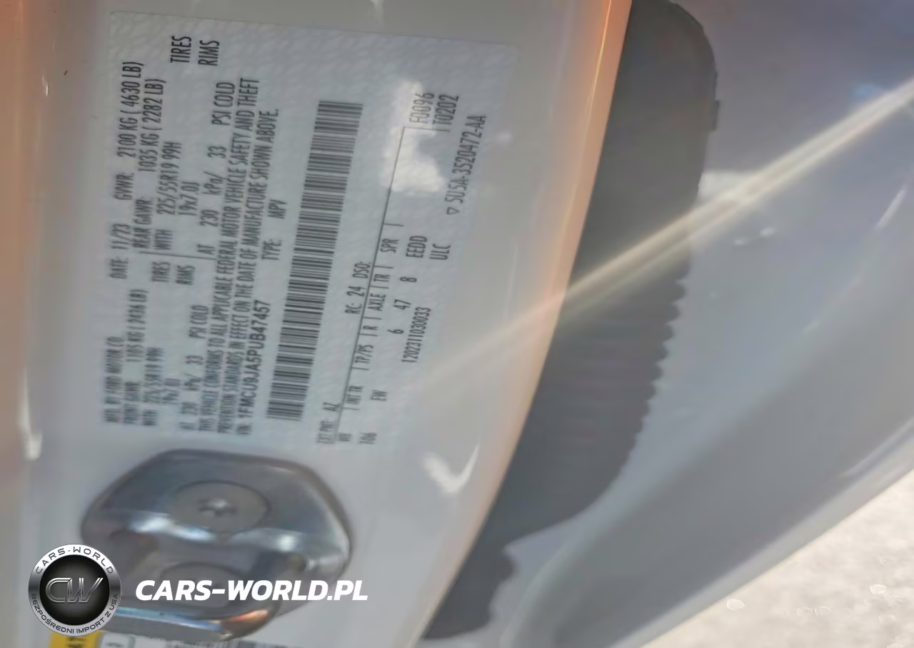 2023 Ford Escape Platinum VIN:1FMCU9JA5PUB47457 - 12