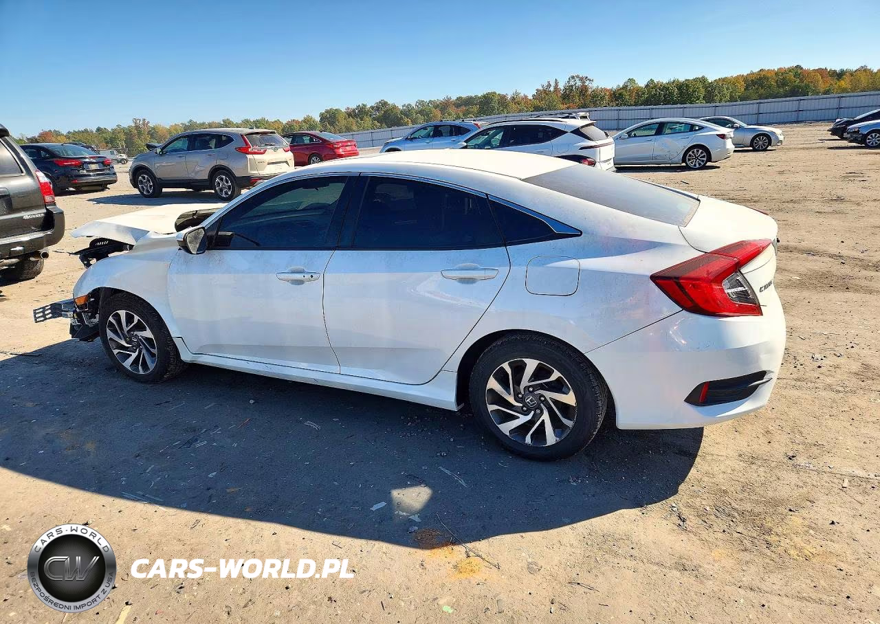 2016 Honda Civic Ex VIN:19XFC2F75GE223346 - 2