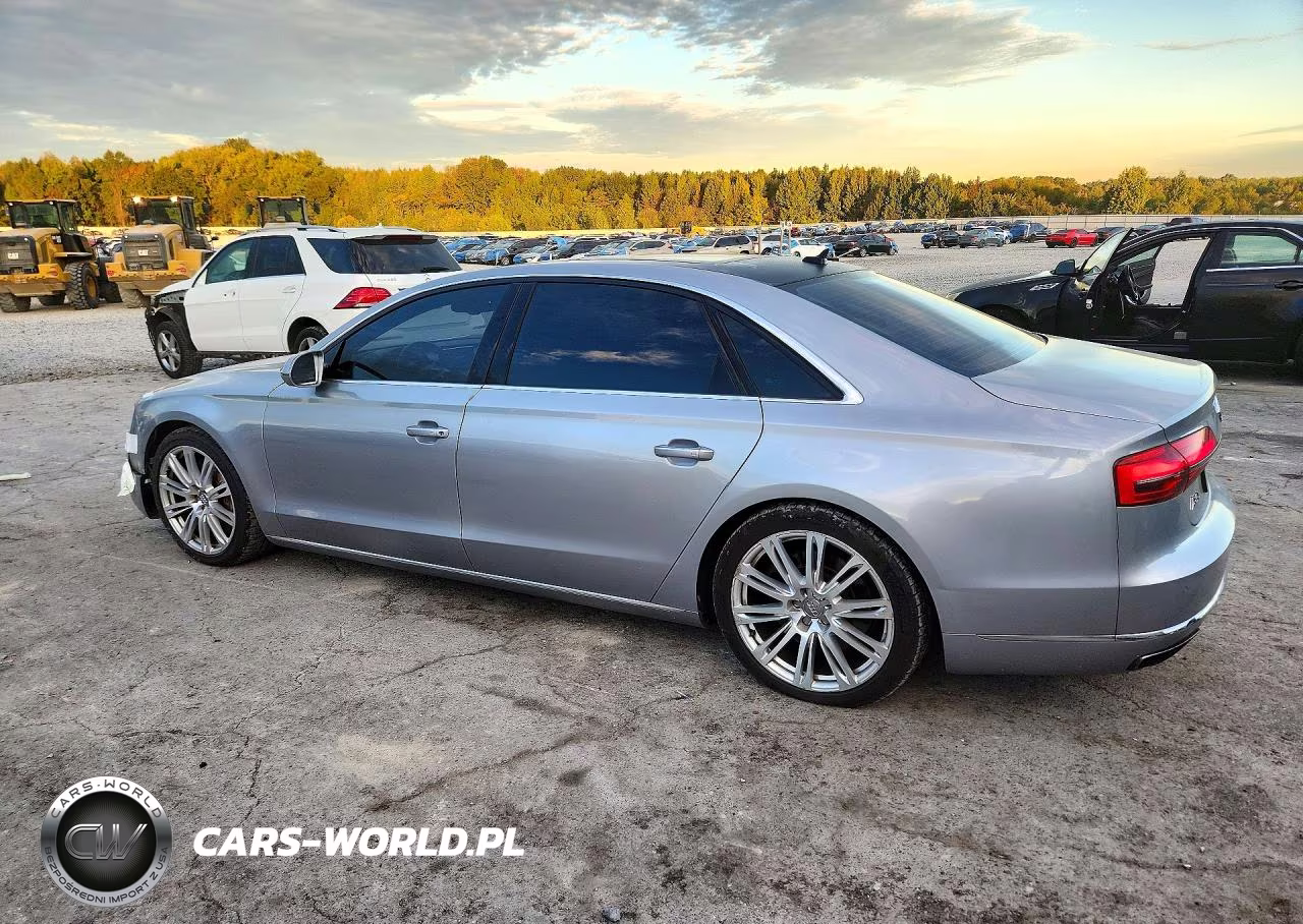 2016 Audi A8 L Quattro VIN:WAU34AFD4GN002412 - 2