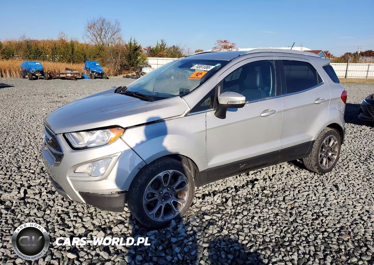 2020 Ford Ecosport Titanium VIN:MAJ3S2KE1LC312154 - 1
