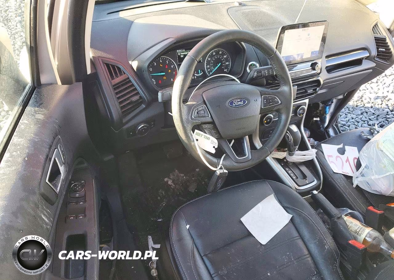 2020 Ford Ecosport Titanium VIN:MAJ3S2KE1LC312154 - 8