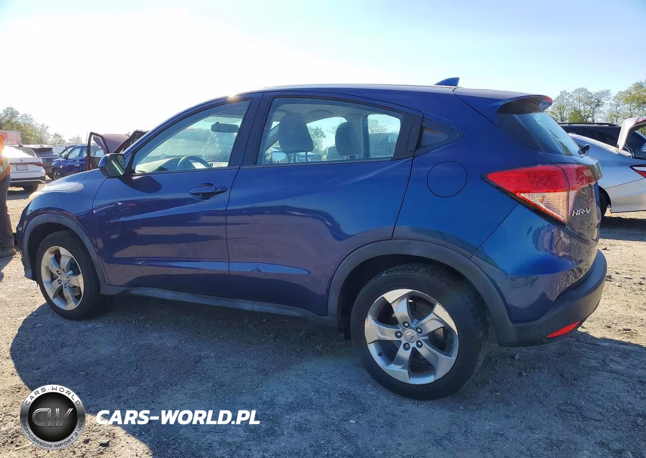 2016 Honda Hr-V Lx VIN:3CZRU6H33GM770787 - 2