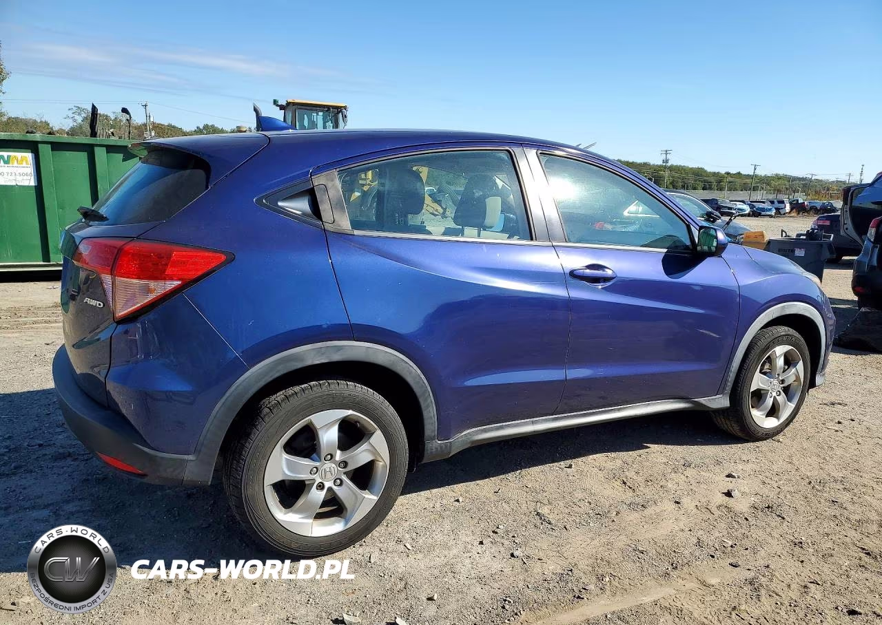 2016 Honda Hr-V Lx VIN:3CZRU6H33GM770787 - 3