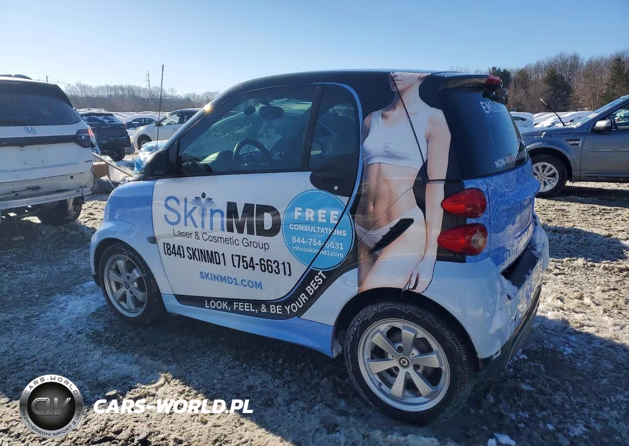 2013 Smart Fortwo Pure VIN:WMEEJ3BA9DK615233 - 2