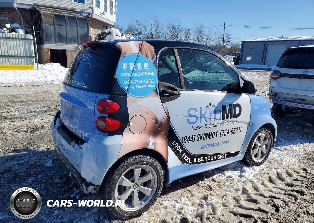 2013 Smart Fortwo Pure VIN:WMEEJ3BA9DK615233 - 3