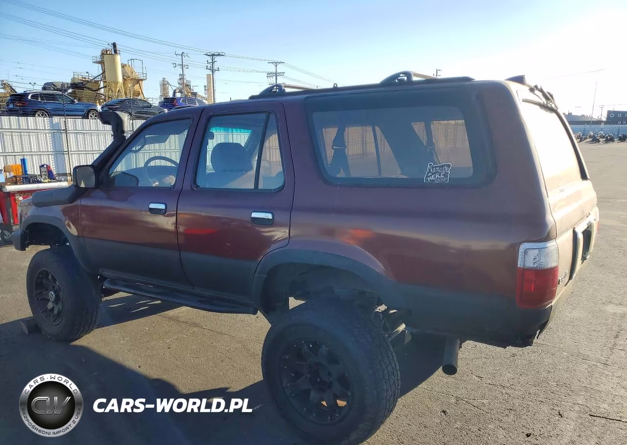 1995 Toyota 4Runner Sr5 V6 VIN:JT3VN39W5S8077021 - 2