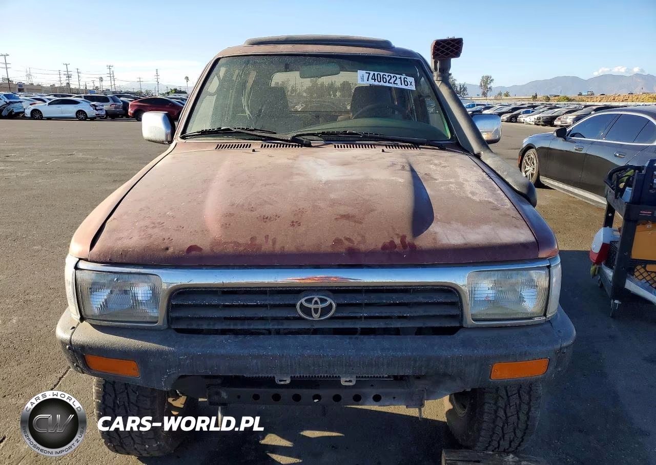1995 Toyota 4Runner Sr5 V6 VIN:JT3VN39W5S8077021 - 5