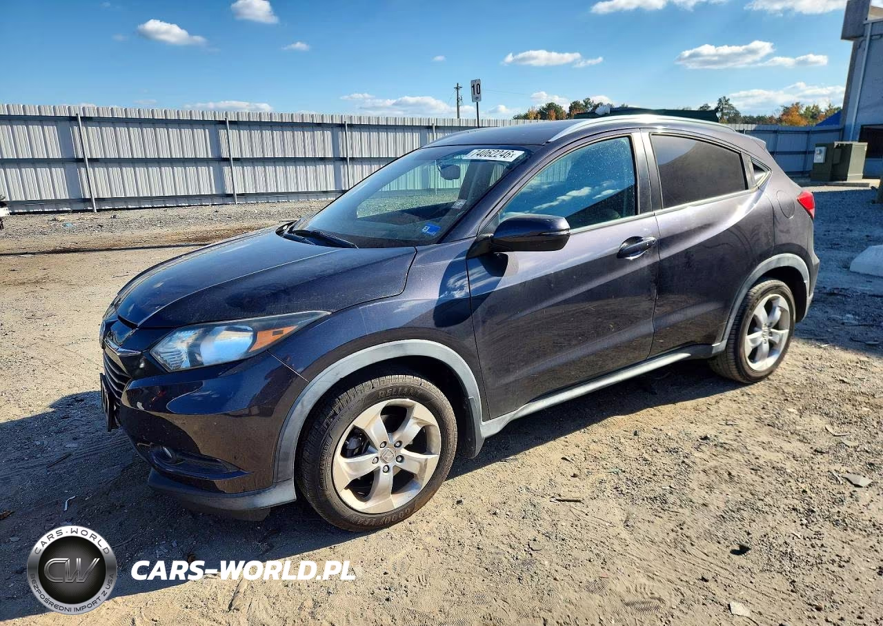 2016 Honda Hr-V Exl VIN:3CZRU6H76GM746471 - 1