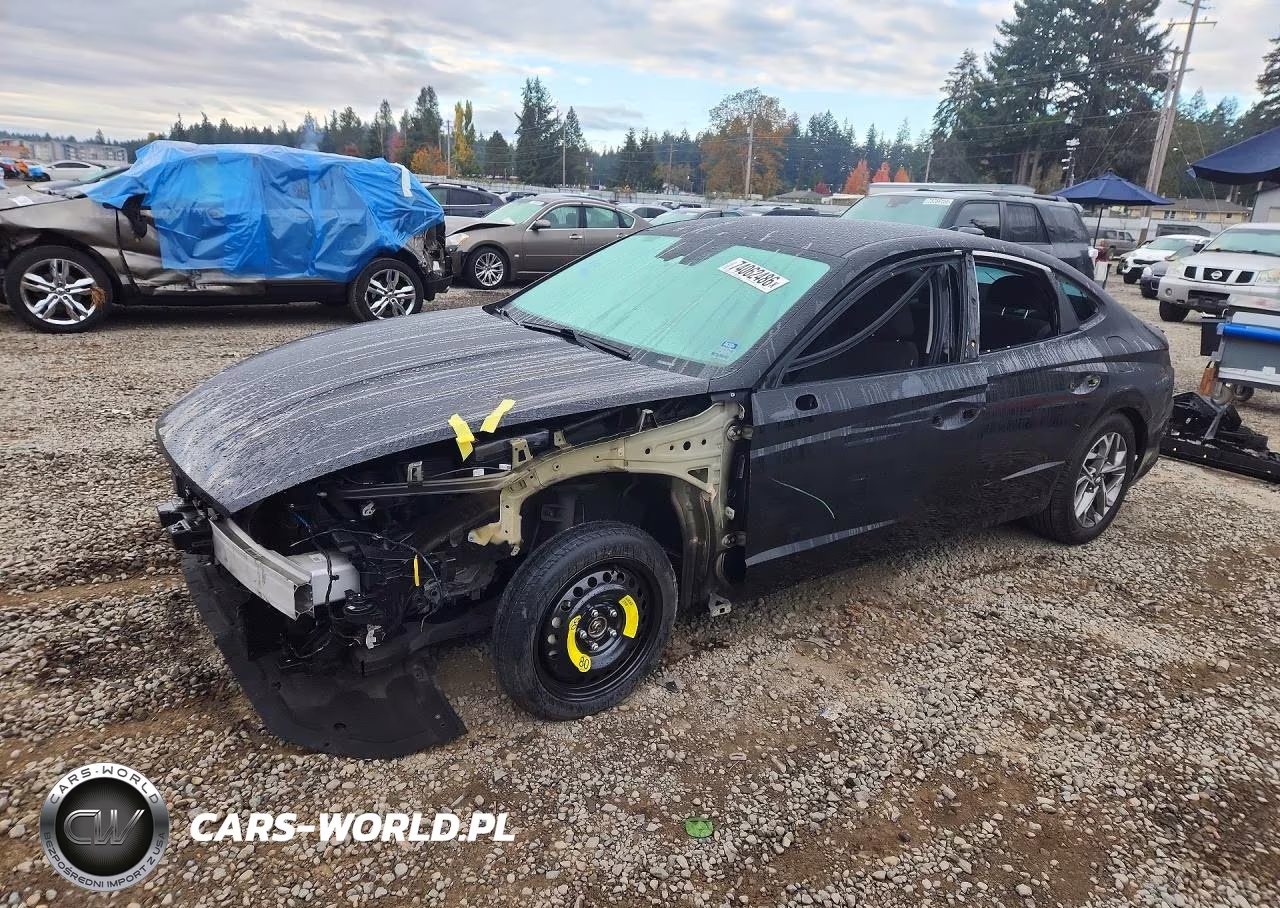 2022 Hyundai Sonata Sel VIN:KMHL64JA5NA167722 - 1