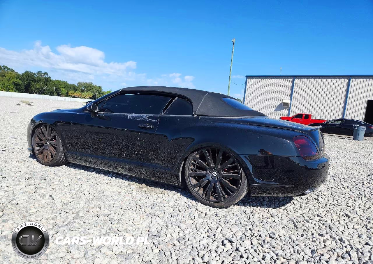 2008 Bentley Continental Gtc VIN:SCBDR33W78C053557 - 2