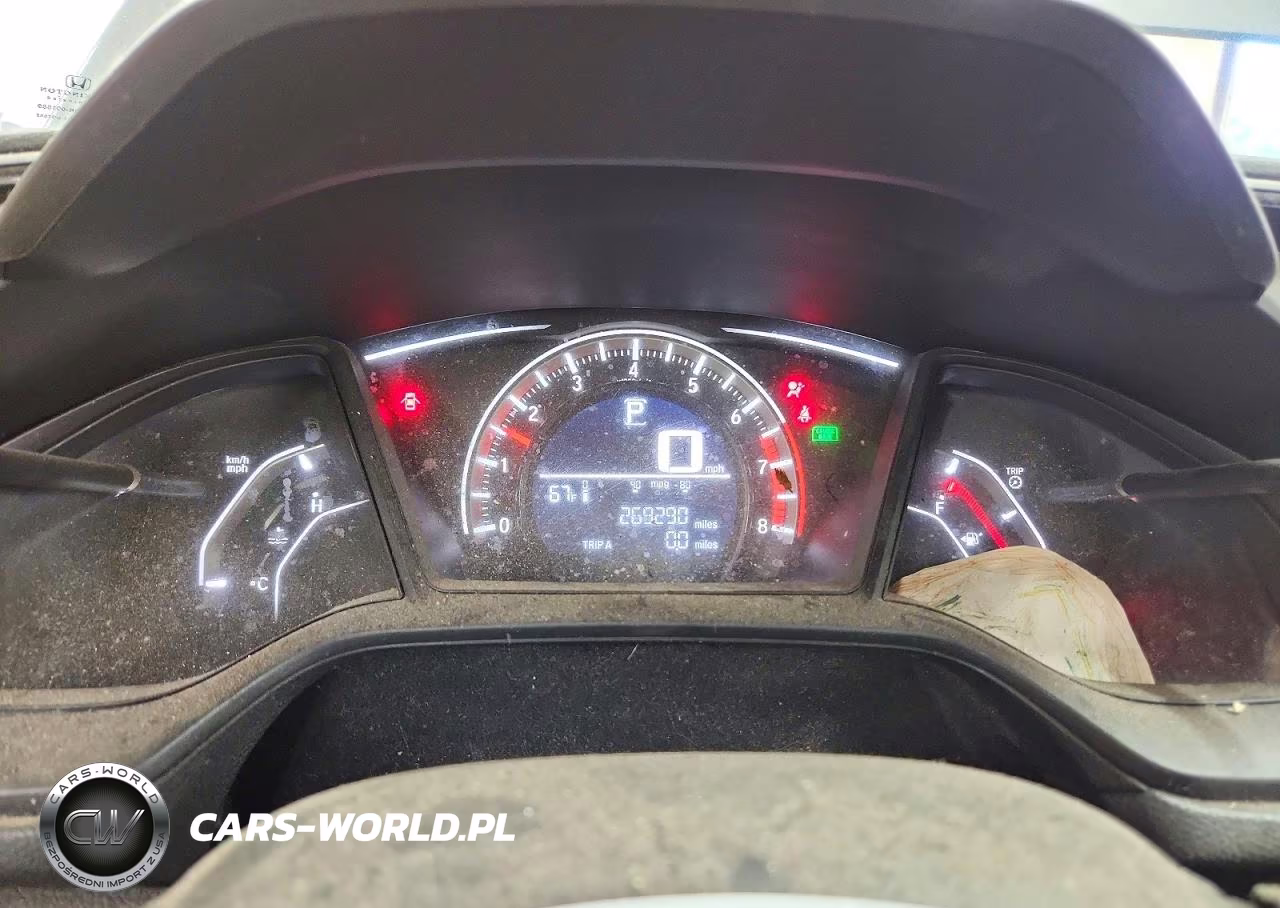 2017 Honda Civic Lx VIN:SHHFK7H20HU203758 - 9