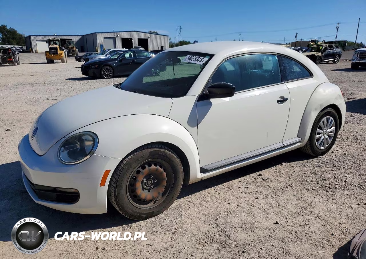 2012 Volkswagen Beetle VIN:3VWFP7AT1CM641552 - 1