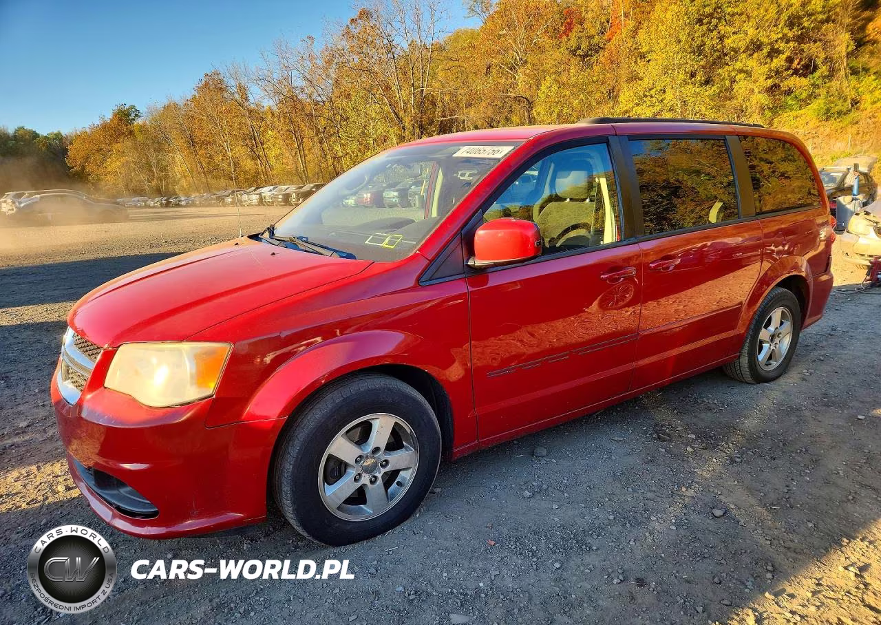 2012 Dodge Grand Caravan Sxt VIN:2C4RDGCG9CR304757 - 1