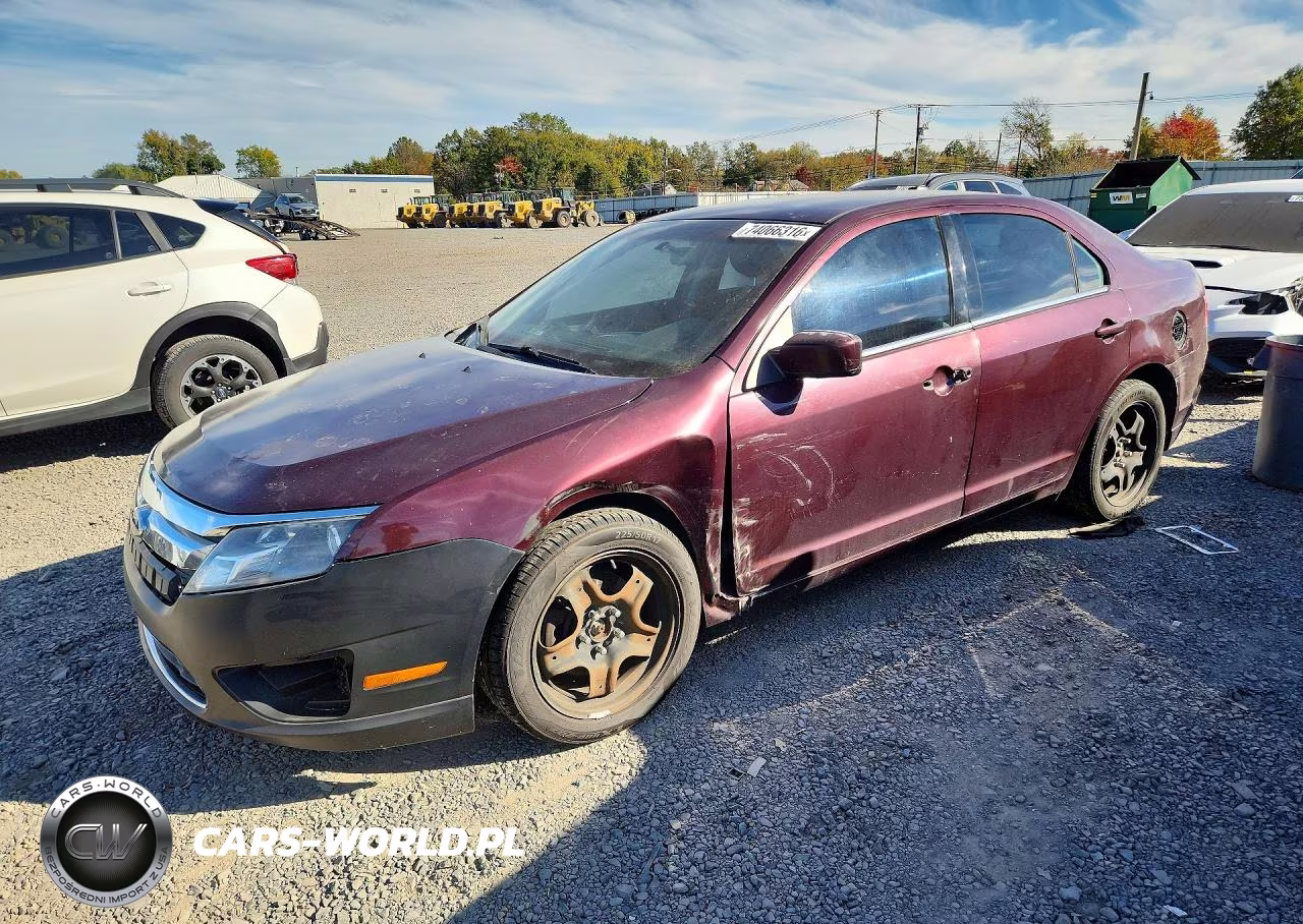 2011 Ford Fusion Se VIN:3FAHP0HA5BR303537 - 1