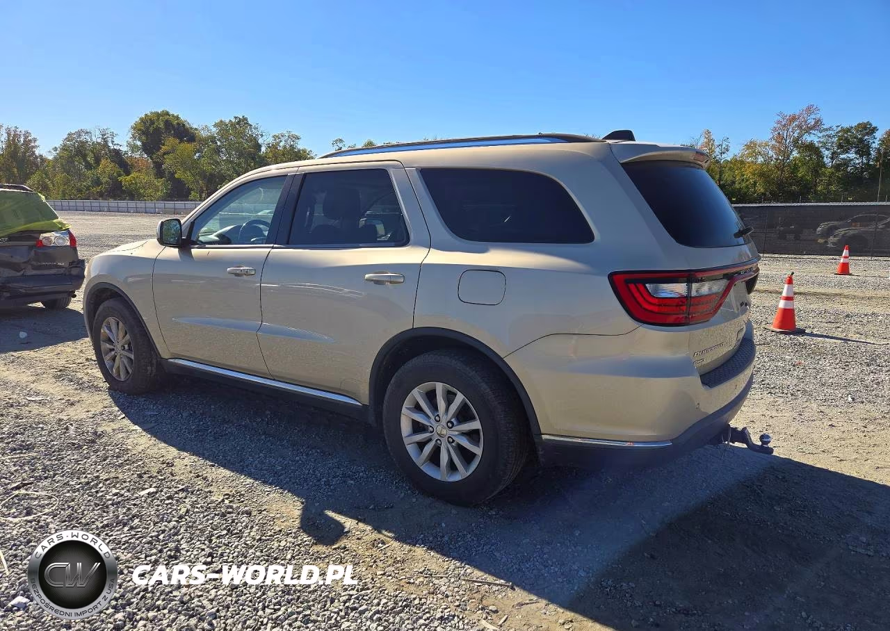 2014 Dodge Durango Sxt VIN:1C4RDJAG6EC383235 - 2