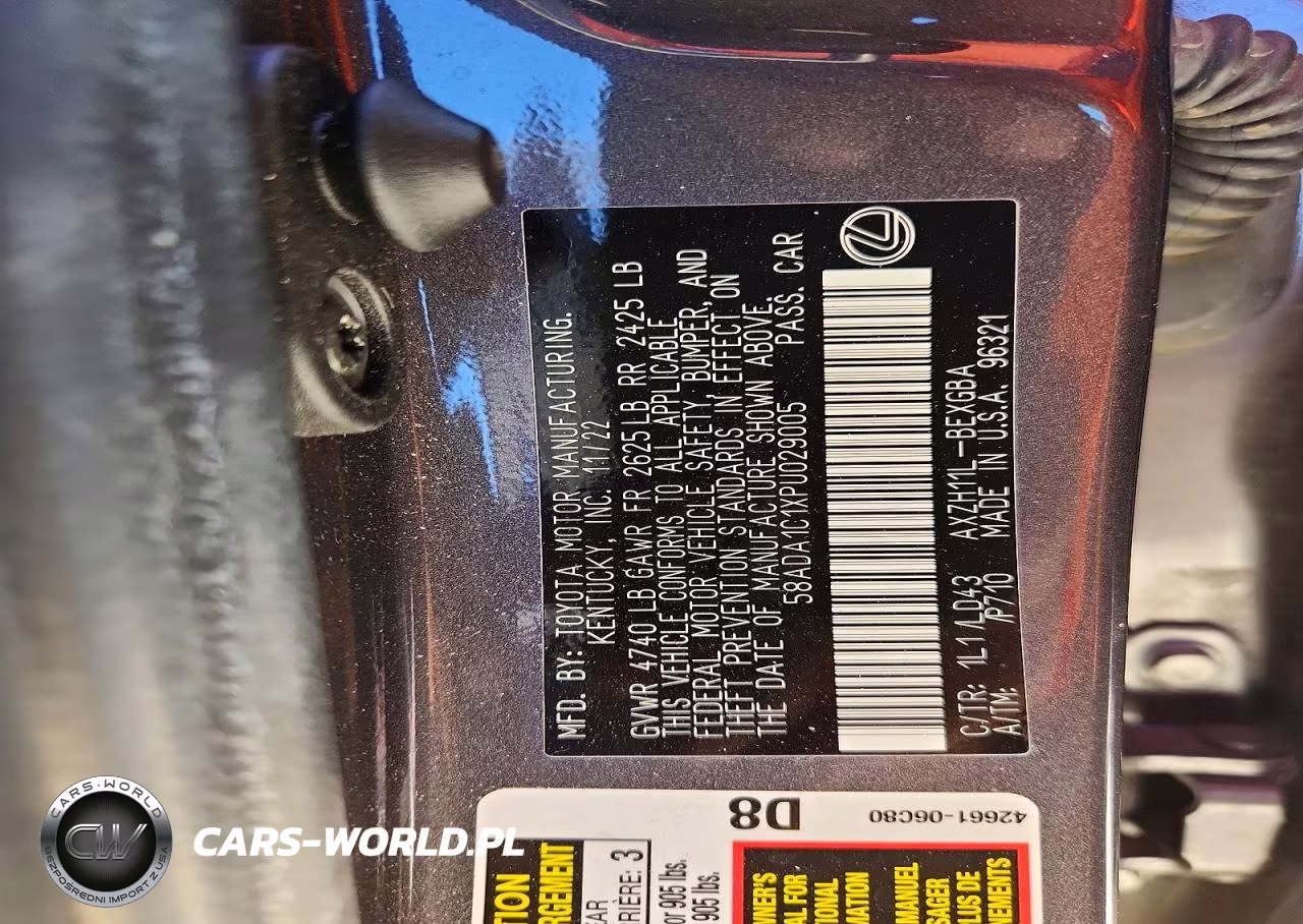 2023 Lexus Es 300H Base VIN:58ADA1C1XPU029005 - 13