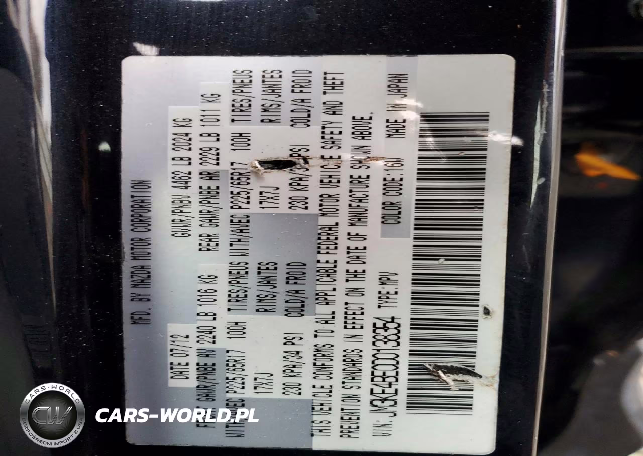 2013 Mazda Cx-5 Sport VIN:JM3KE4BE0D0138354 - 13