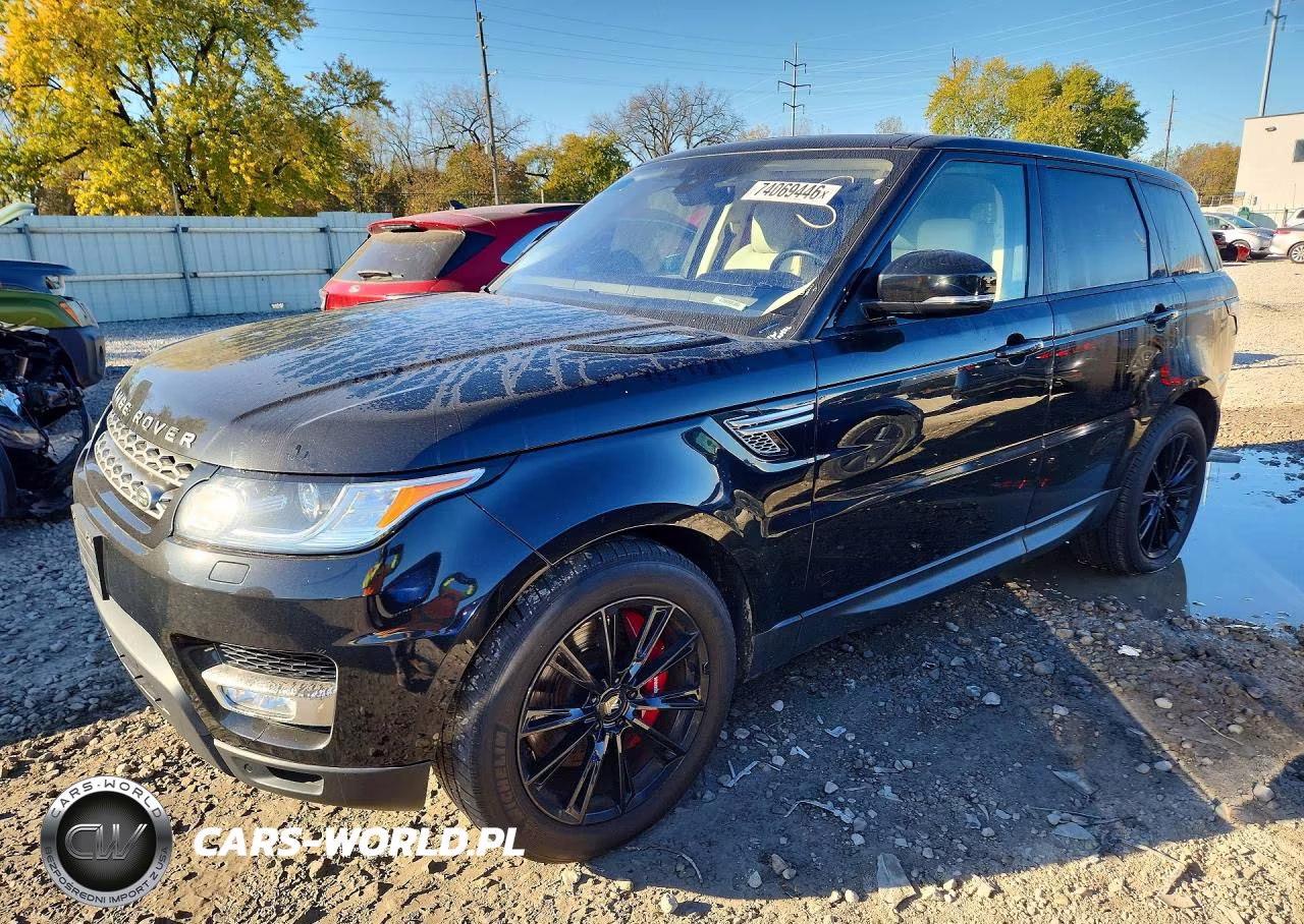 2017 Land Rover Range Rover Sport Sc VIN:SALWR2FE6HA147565 - 1