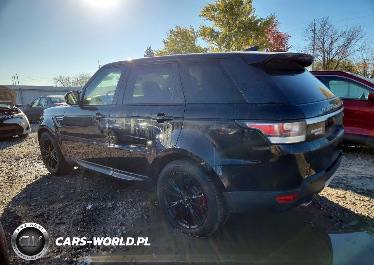 2017 Land Rover Range Rover Sport Sc VIN:SALWR2FE6HA147565 - 2