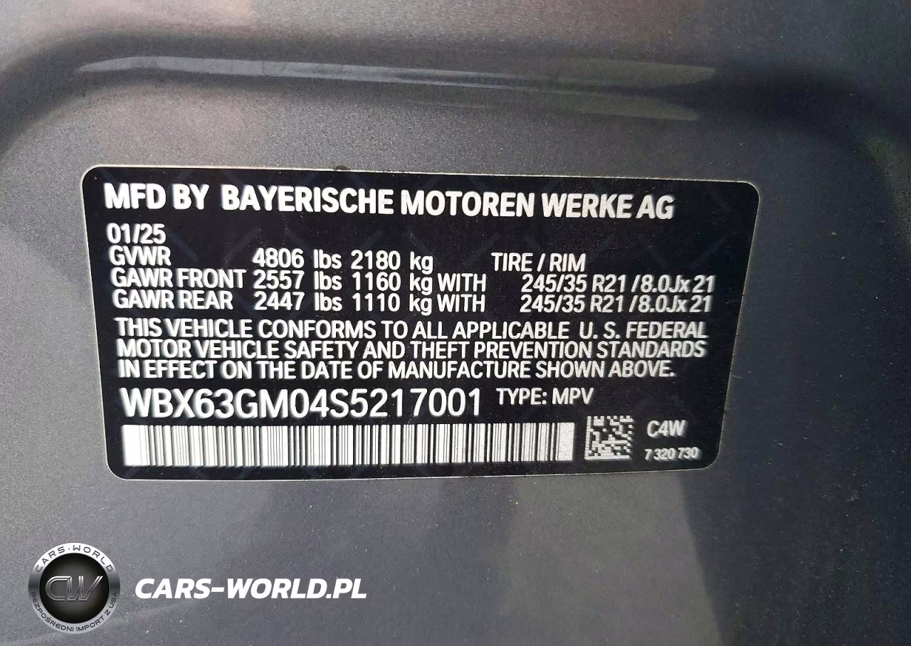 2025 BMW X2 xDrive28I VIN:WBX63GM04S5217001 - 12