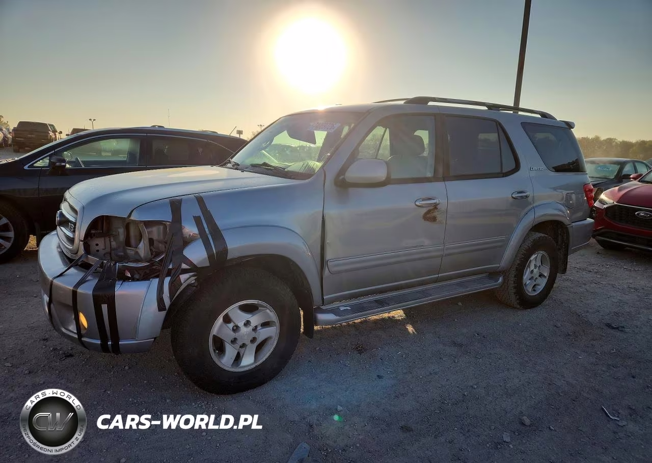 2002 Toyota Sequoia Limited VIN:5TDZT38A92S067158 - 1