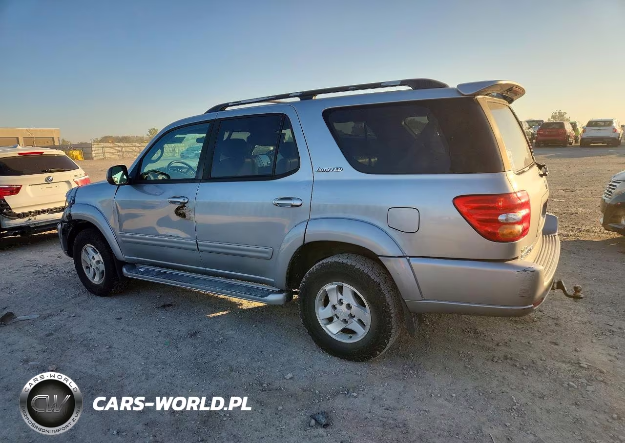 2002 Toyota Sequoia Limited VIN:5TDZT38A92S067158 - 2