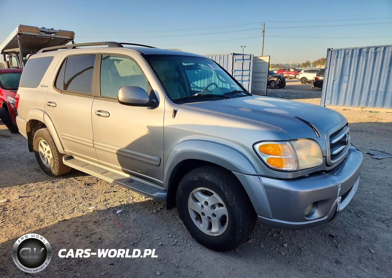 2002 Toyota Sequoia Limited VIN:5TDZT38A92S067158 - 4