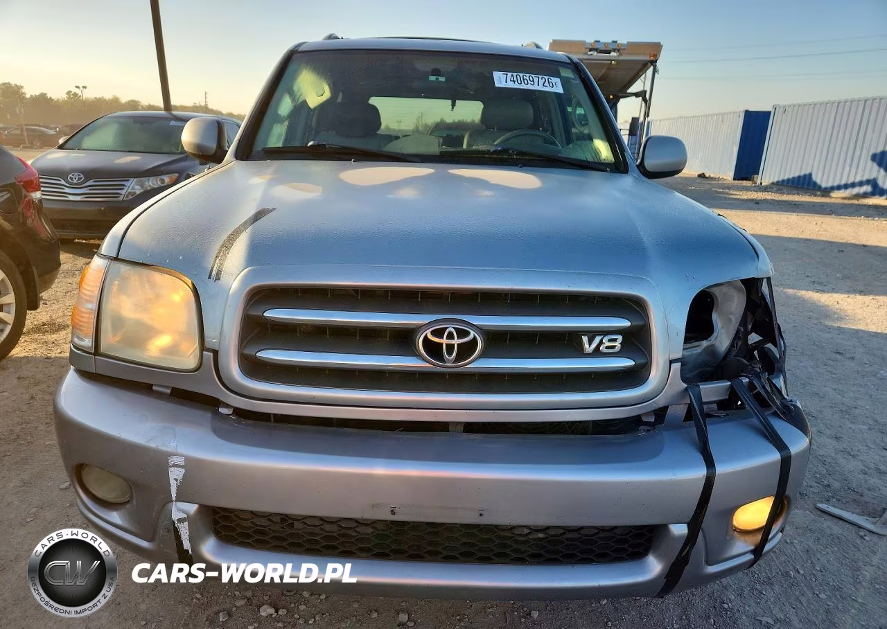 2002 Toyota Sequoia Limited VIN:5TDZT38A92S067158 - 5
