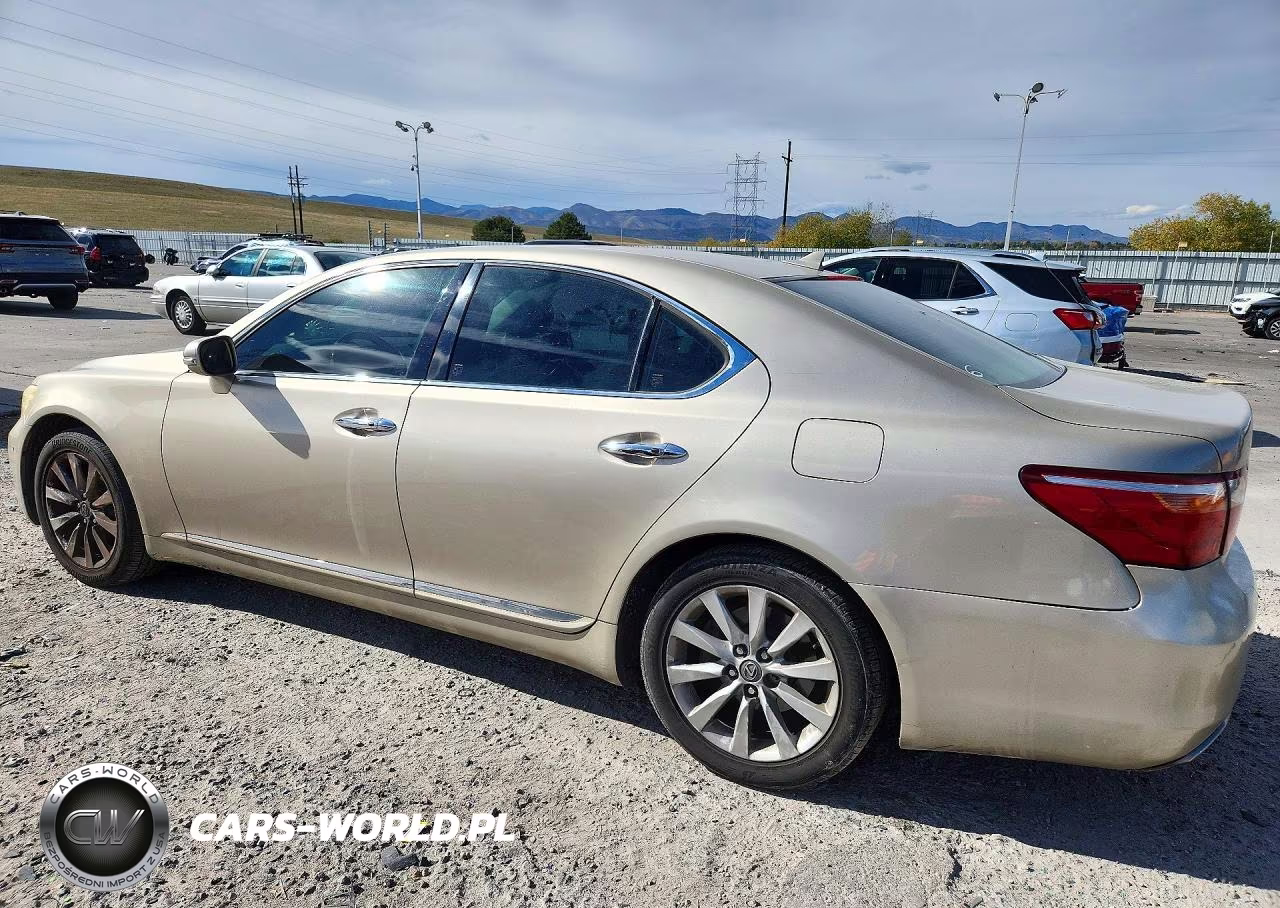 2011 Lexus Ls 460 VIN:JTHBL5EF4B5102576 - 2