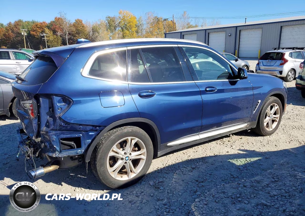 2021 BMW X3 xDrive30E VIN:5UXTS1C04M9G09314 - 3