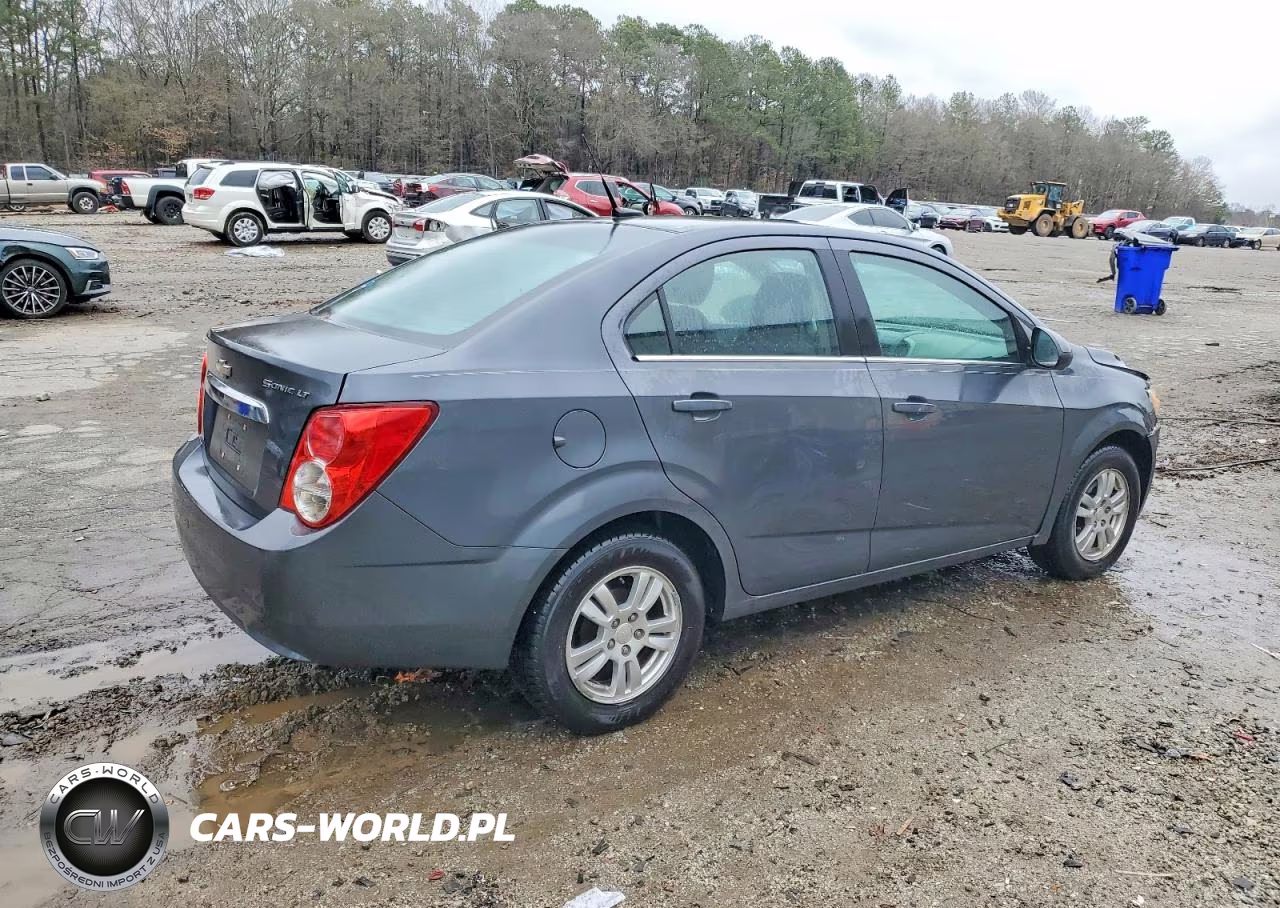 2013 Chevrolet Sonic Lt VIN:1G1JC5SHXD4165170 - 3