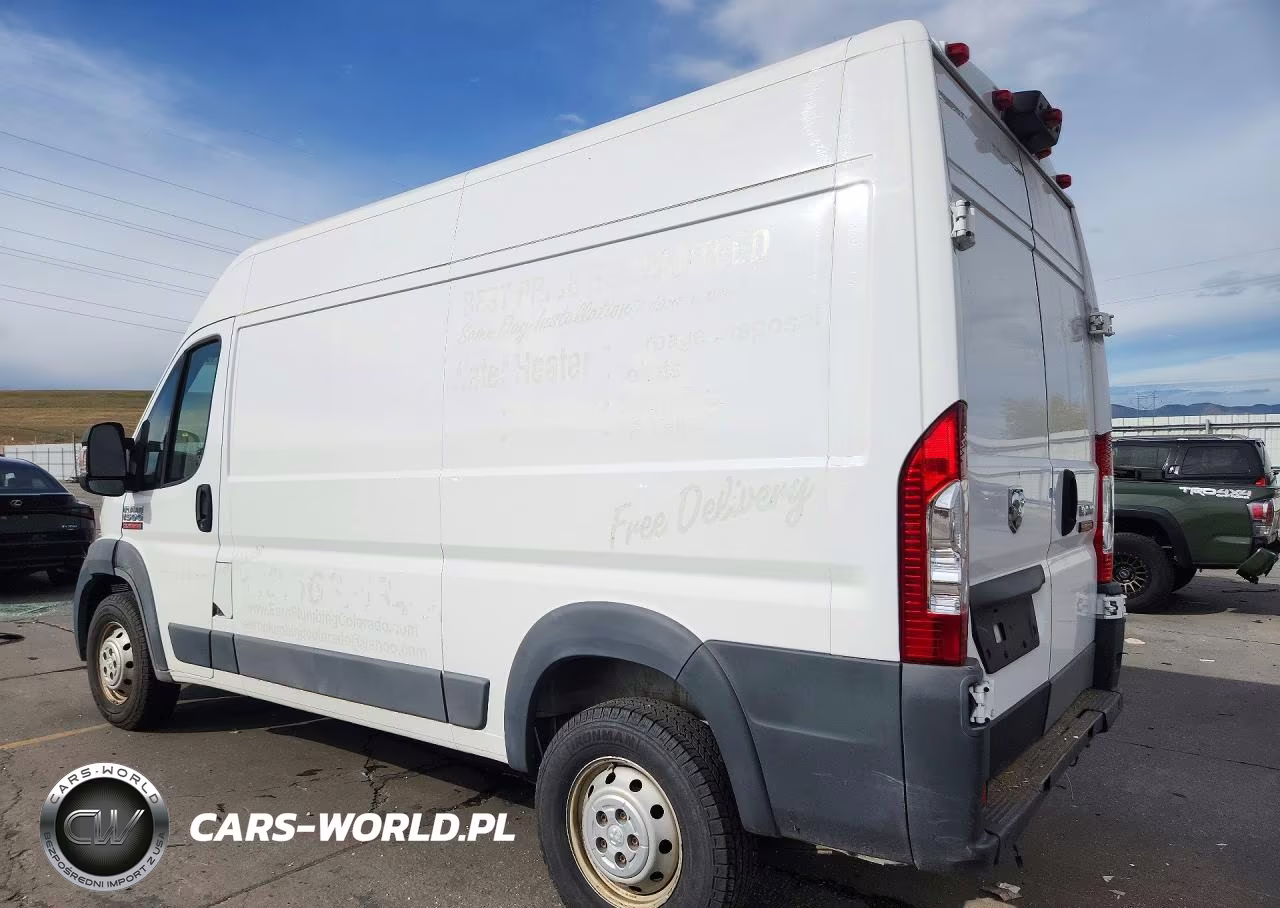 2017 Ram Promaster 1500 Delivery Van VIN:3C6TRVBG4HE506175 - 2