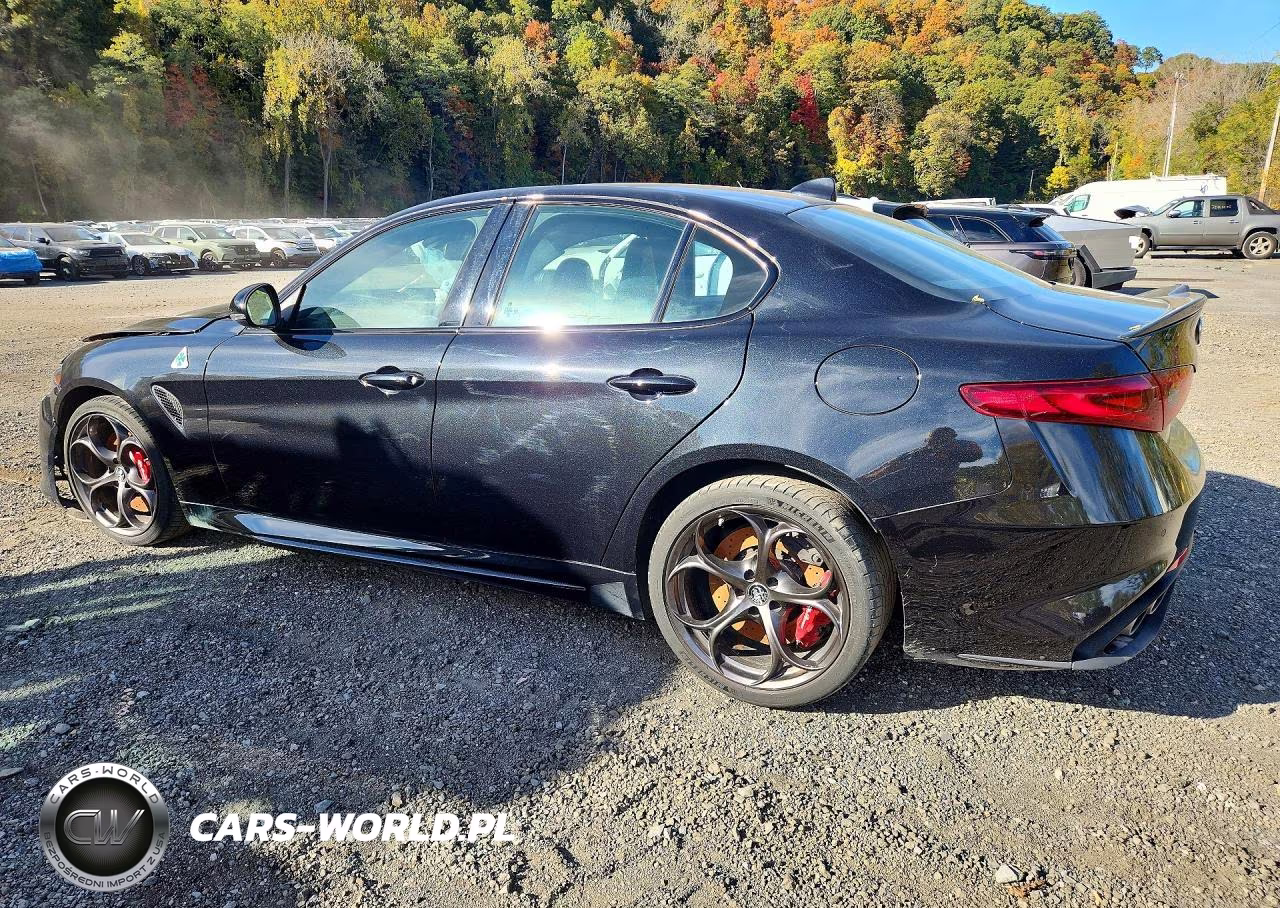 2023 Alfa Romeo Giulia Quadrifoglio VIN:ZARFAMEVXP7676787 - 2