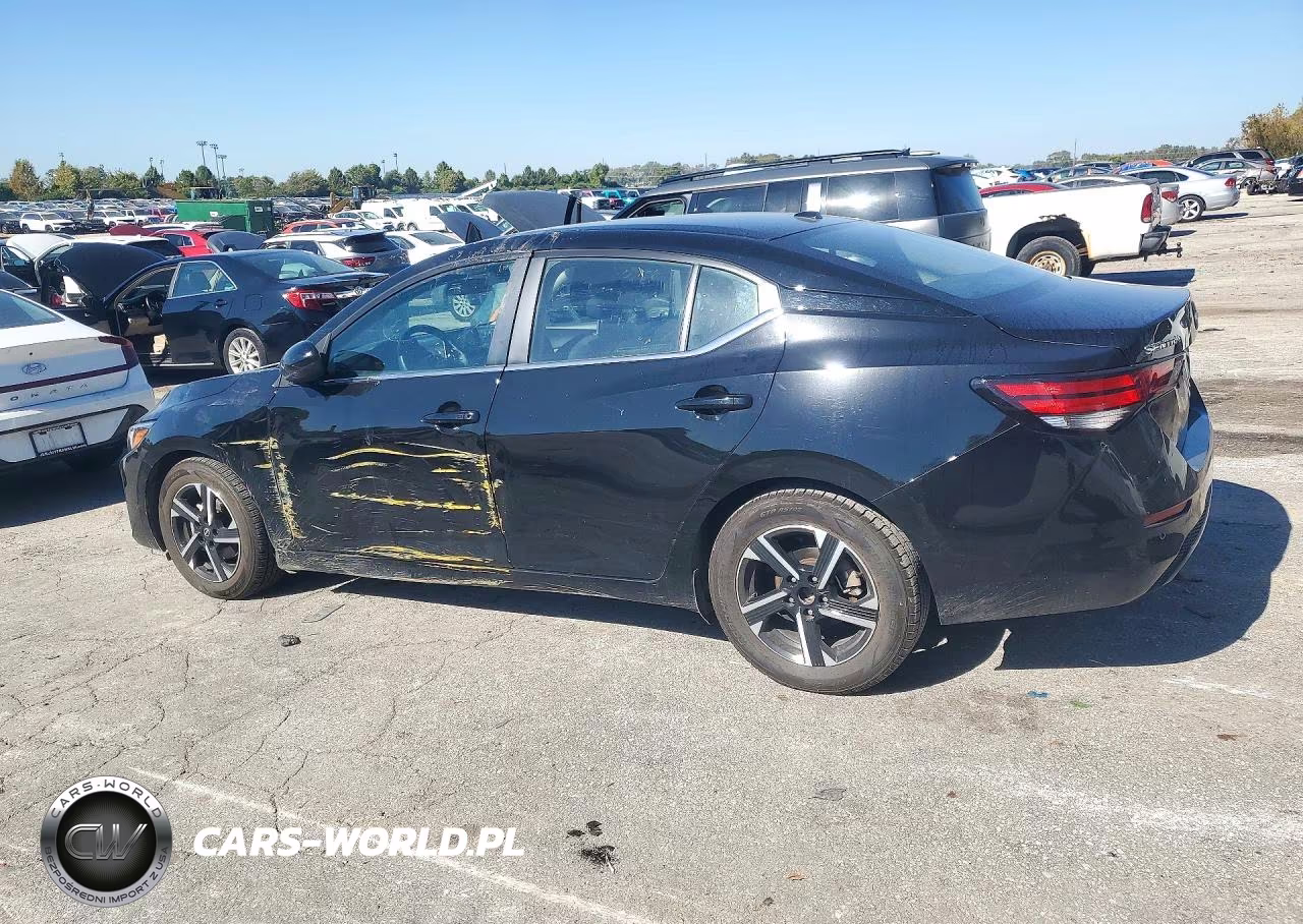 2025 Nissan Sentra Sv VIN:3N1AB8CVXSY378374 - 2