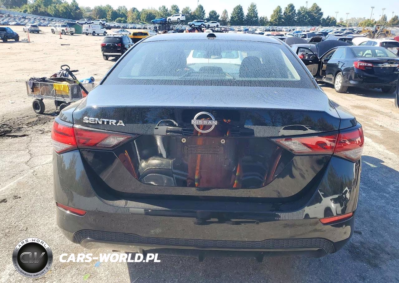 2025 Nissan Sentra Sv VIN:3N1AB8CVXSY378374 - 6
