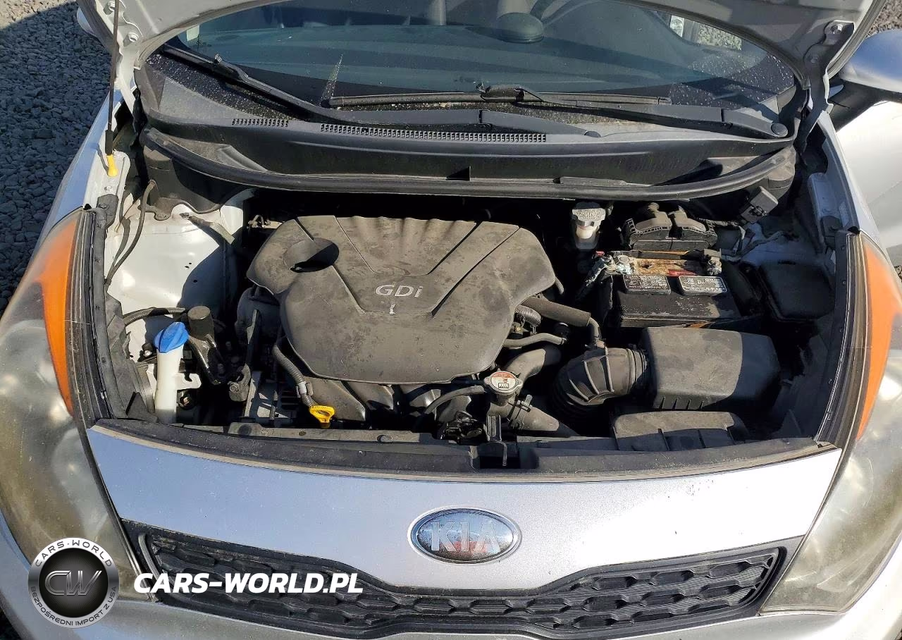 2013 Kia Rio Lx VIN:KNADM5A35D6156174 - 11
