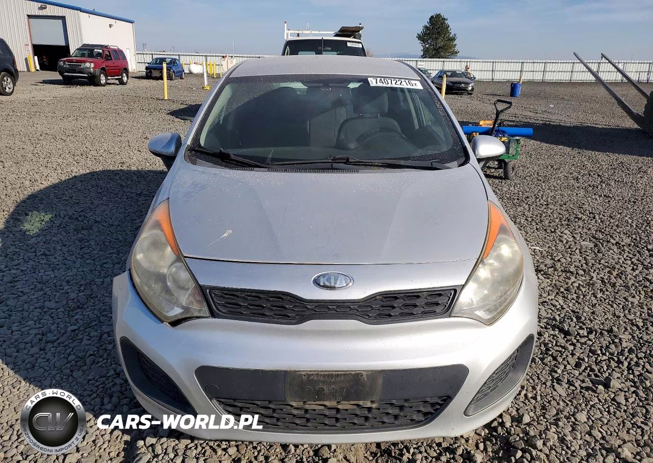 2013 Kia Rio Lx VIN:KNADM5A35D6156174 - 5