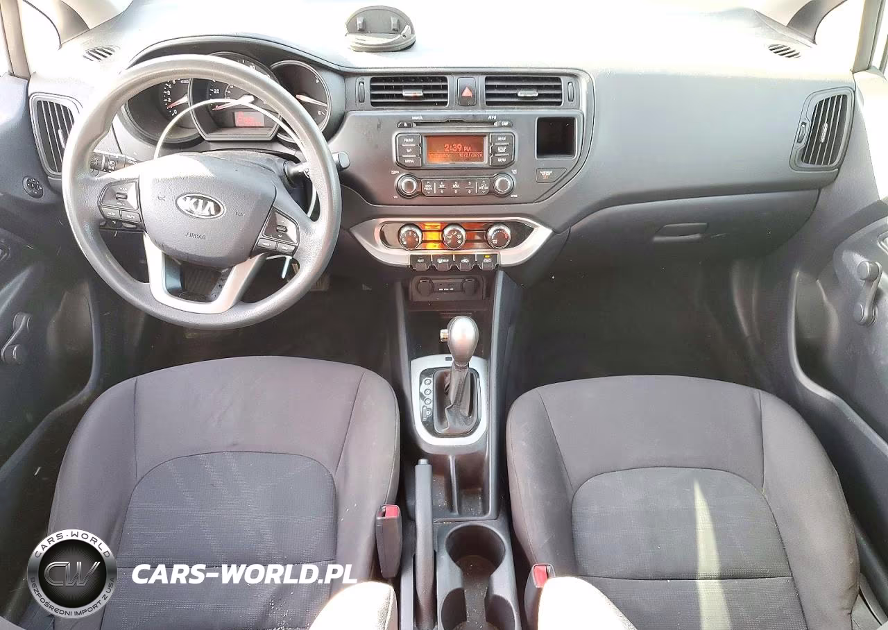 2013 Kia Rio Lx VIN:KNADM5A35D6156174 - 8