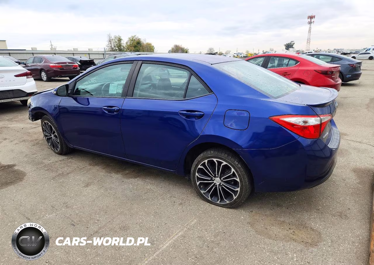 2016 Toyota Corolla S Plus VIN:5YFBURHE7GP449905 - 2