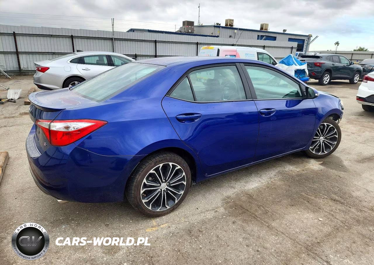 2016 Toyota Corolla S Plus VIN:5YFBURHE7GP449905 - 3