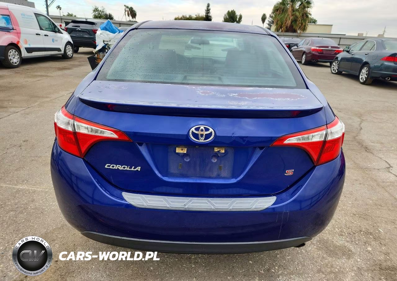 2016 Toyota Corolla S Plus VIN:5YFBURHE7GP449905 - 6