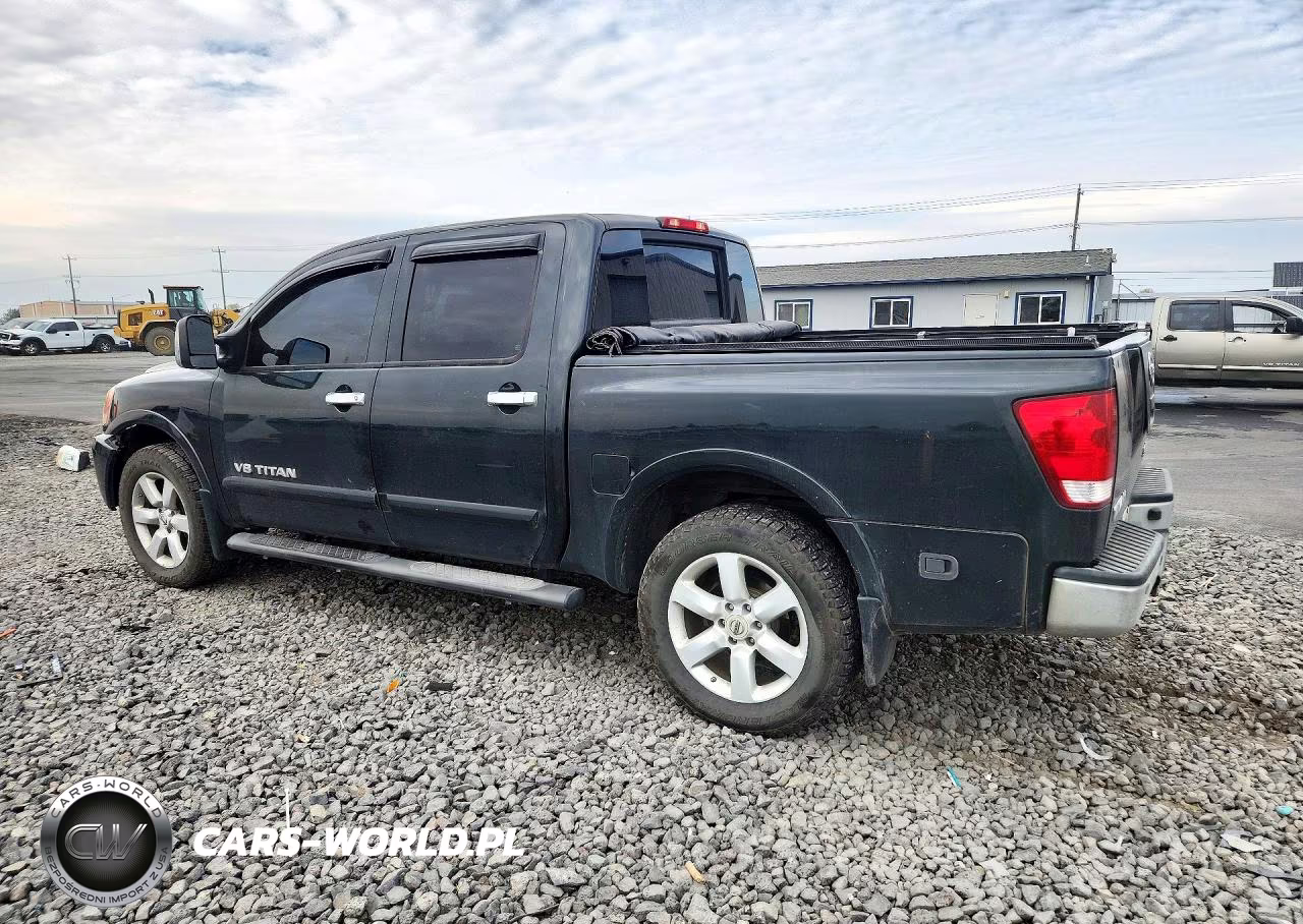 2008 Nissan Titan Xe VIN:1N6AA07CX8N323582 - 2