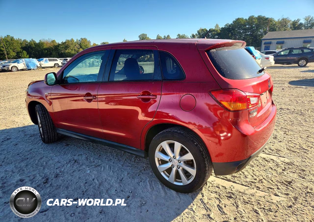 2015 Mitsubishi Outlander Sport Es VIN:4A4AP3AU0FE019347 - 2