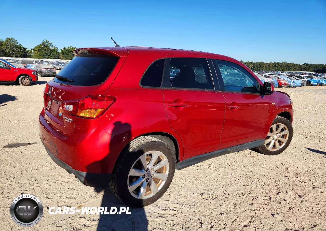 2015 Mitsubishi Outlander Sport Es VIN:4A4AP3AU0FE019347 - 3